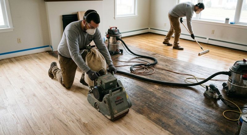 Ash Floor Refinishing in Olathe, KS
