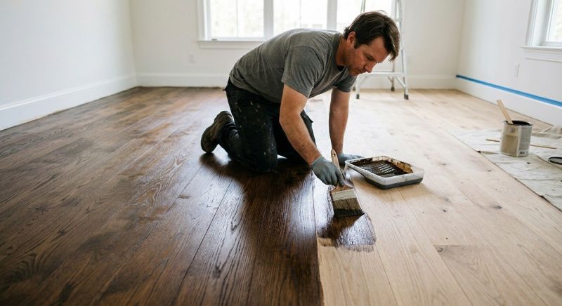 Floor Staining Service in Olathe, KS