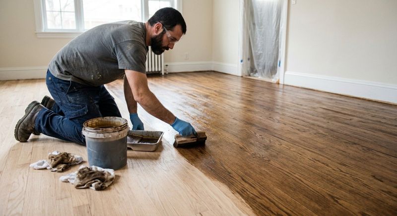 Floor Staining Service in Overland Park, KS