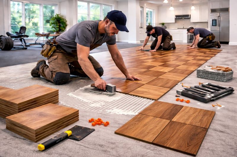 Hardwood Floor Installation in Manassas, VA