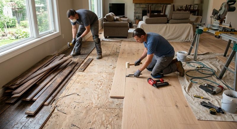 Hardwood Floor Renovation in Fort Worth, TX