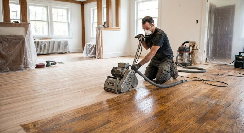 Hickory Floor Refinishing in Kansas City, KS