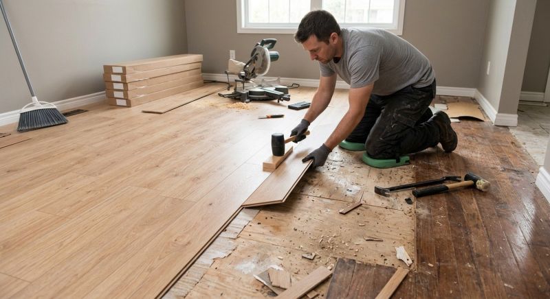Laminate Flooring Replacement in Sacramento, CA