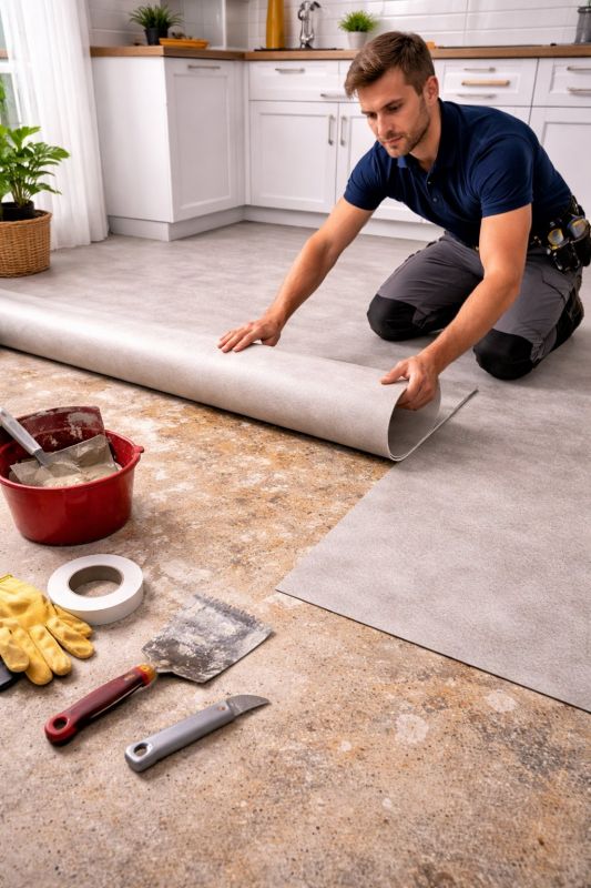 Linoleum Floor Installation in Phoenix, AZ