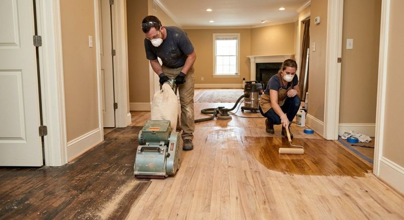 Oak Floor Refinishing in Kansas City, KS