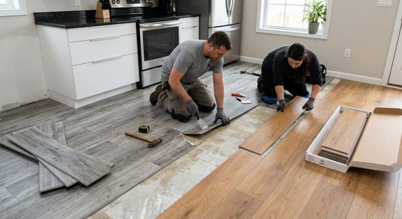 Vinyl Tile Installation in Manassas, VA